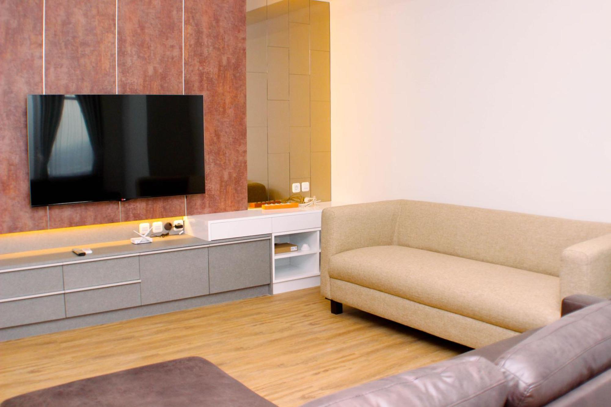 1br Spacious Combine Unit At Vasanta Innopark By Travelio Apartemen *
